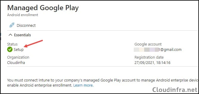 Setup Android Enrollment on Intune