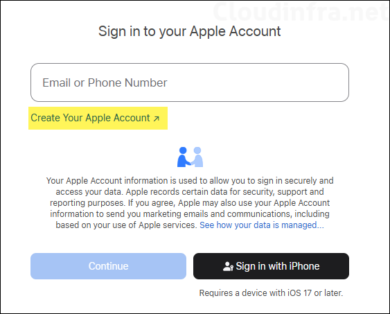 Create an Apple ID for Apple MDM push certificate