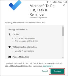 Add/Remove Android Managed Google Play Store Apps On Intune