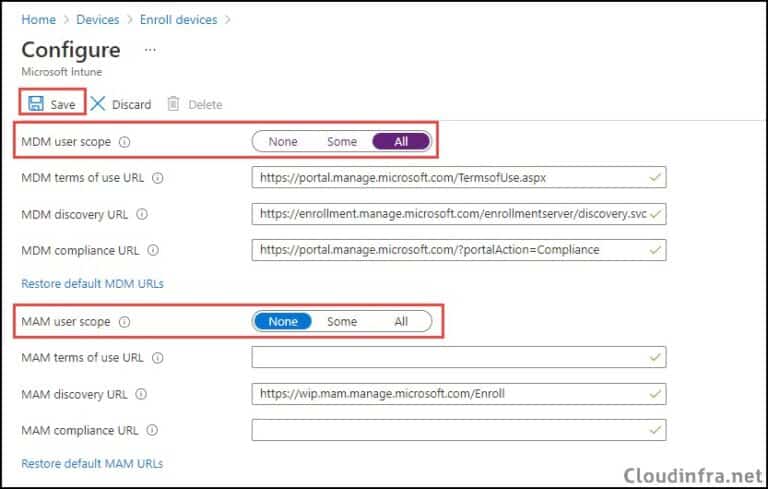 Initial Setup Of Microsoft Intune MAM/MDM [12-Steps]