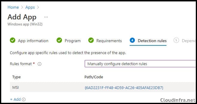 Detection Rules Tab
