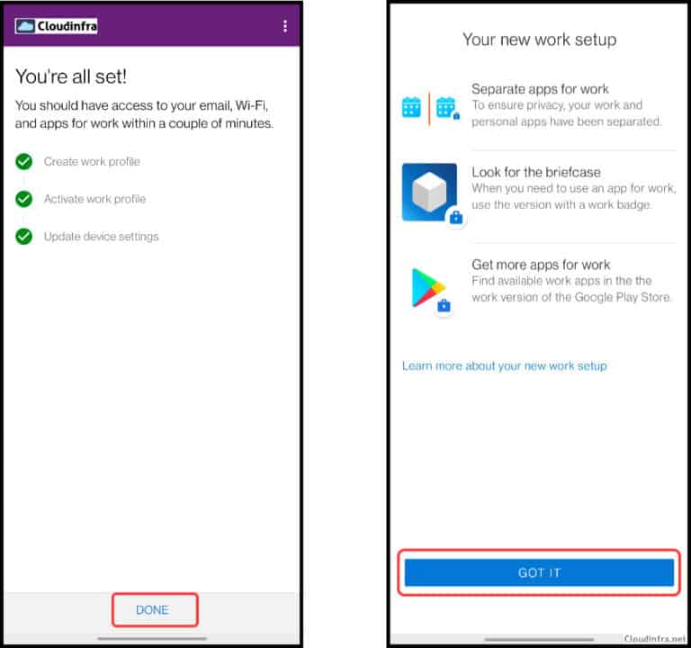 How To Setup Work Profile On Android