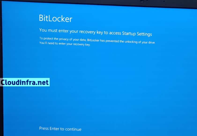 Windows 11 Bitlocker Recovery 