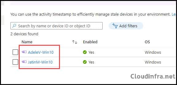 Azure AD dynamic device security group