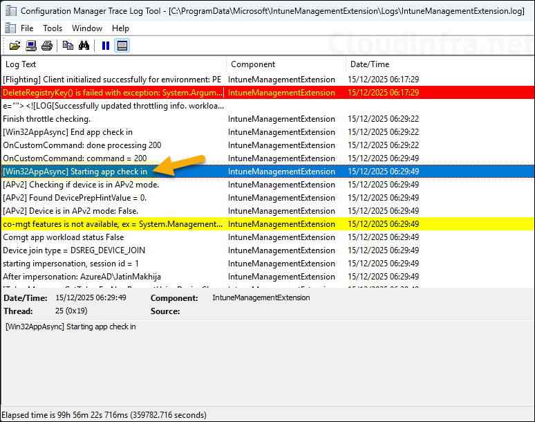 Intunemanagementextension://syncapp