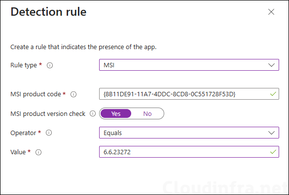 Detection rule for zoom app