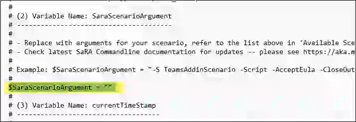 $SaraScenarioArgument