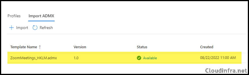 How To Import ADMX/ADML Templates In Intune