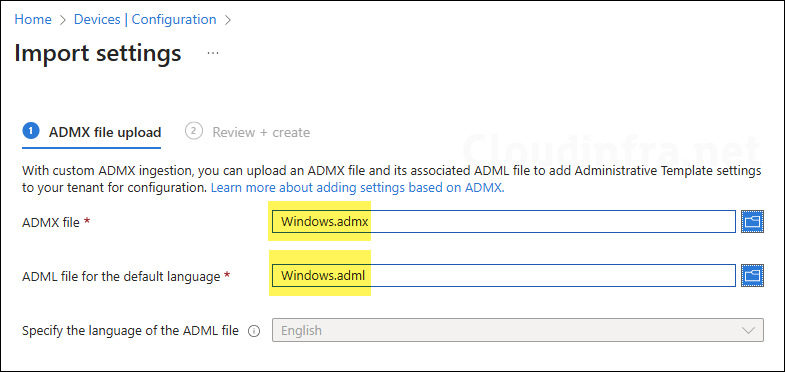 windows.admx import intune