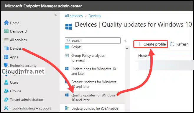 Expedite Windows security update deployment using Intune