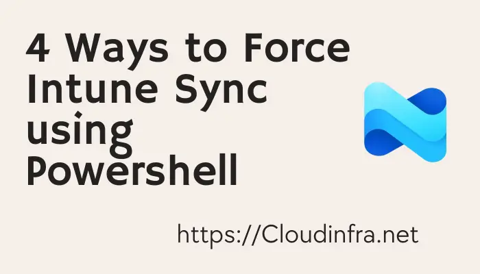 Force Intune Sync using Powershell