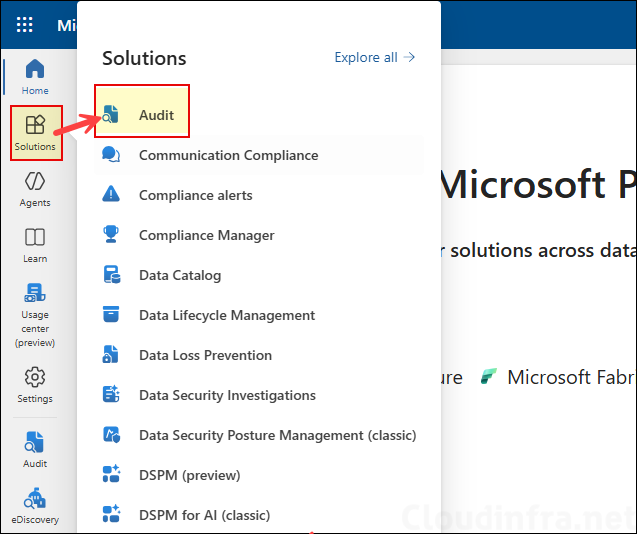 Search Audit Logs in Microsoft Purview