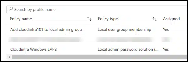 Create policy to add local user to local admin group Intune