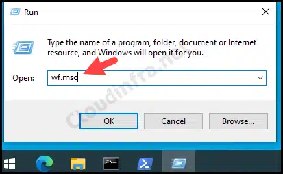 Shortcut to open Windows defender Firewall Advanced settings