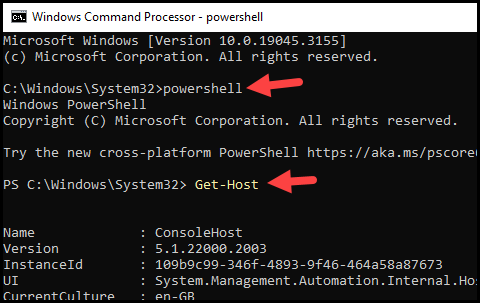 Test Powershell after reboot