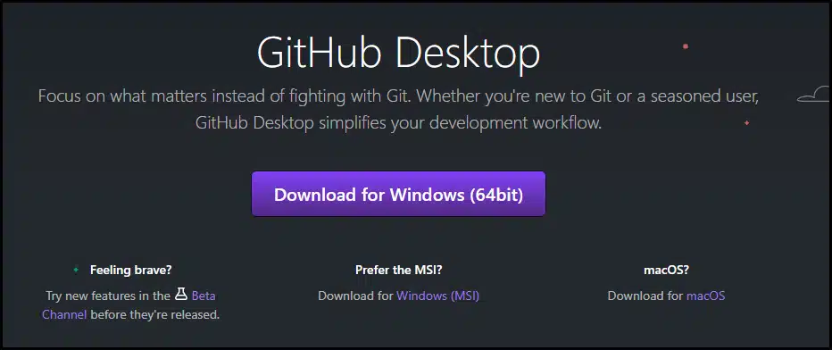 Download Github Desktop Installe