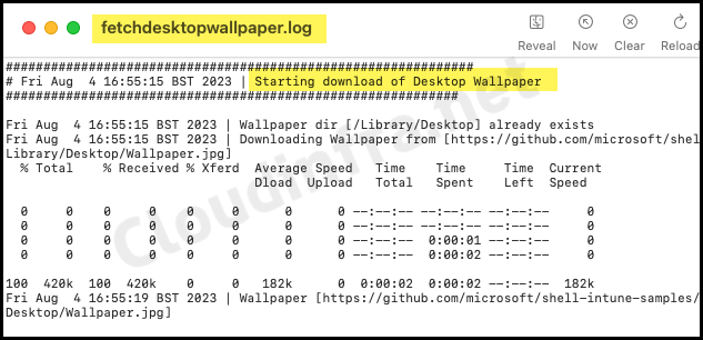 fetchdesktopwallpaper.log file on macOS 