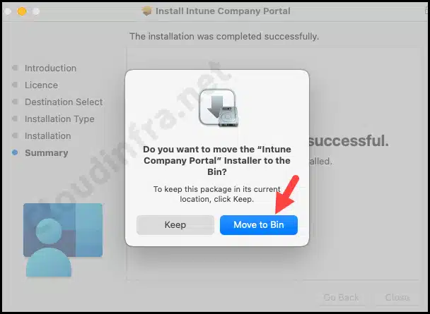 Remove Company Portal App Installer
