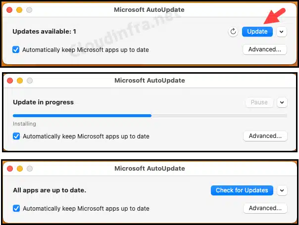 Microsoft AutoUpdate