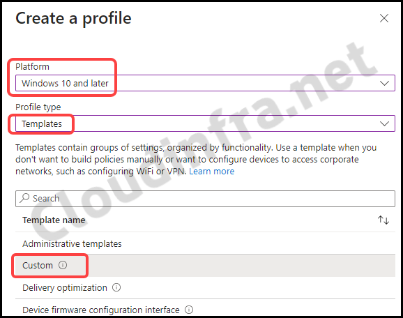 Set Telemetry to Required on Windows using Intune Custom Device Configuration Profile