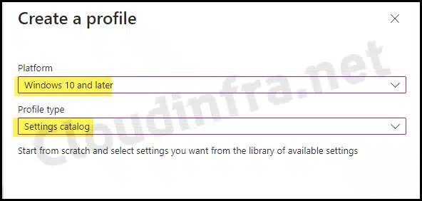 Configure Telemetry/Diagnostic Level  using Settings Catalog