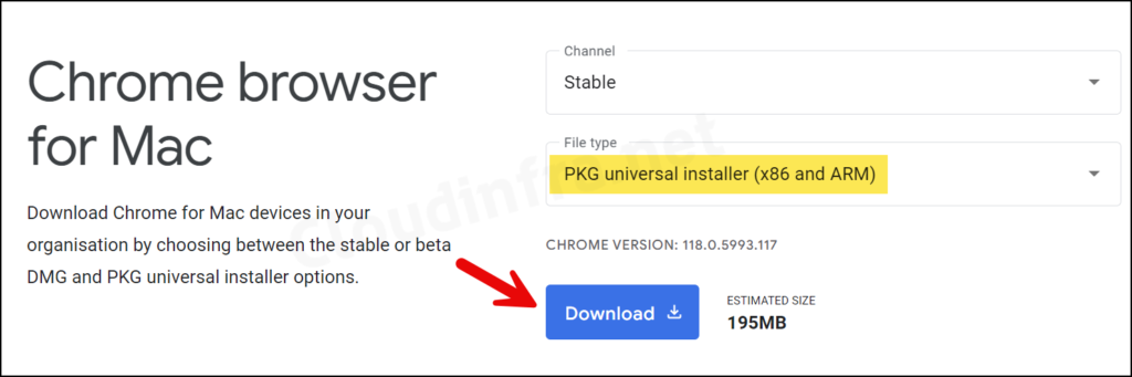 Download PKG Installer