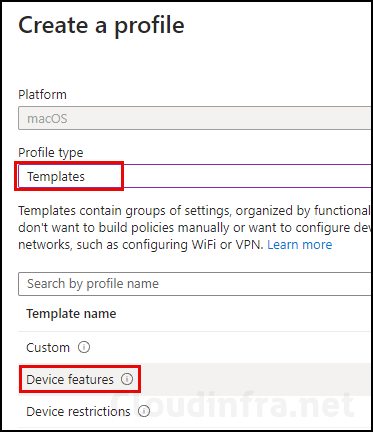 Display lock screen Message on macOS using Intune