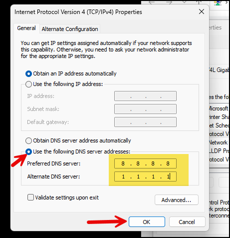 Method 3 - Review DNS Settings