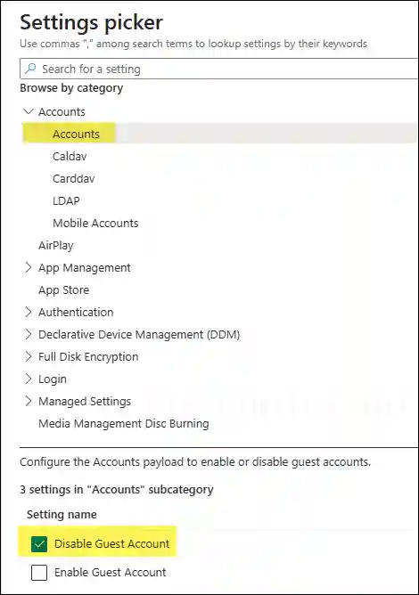 Disable Guest Account on Mac