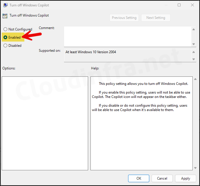 Disable Copilot in Windows 11 Using GPO