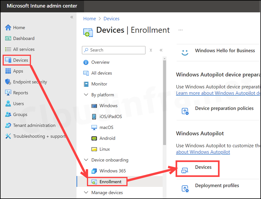 Delete Autopilot Device registration