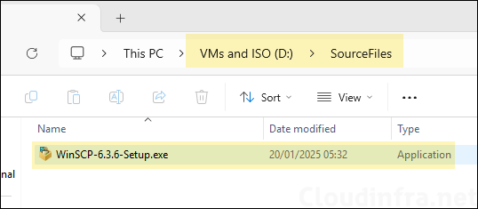 Create an IntuneWin file for WinSCP