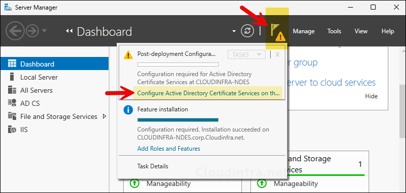 Configure NDES Role