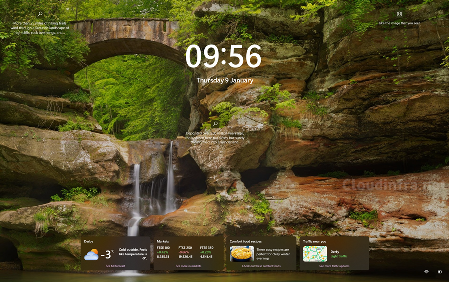 Windows Spotlight Screenshot