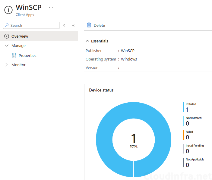 Monitoring WinSCP Deployment Progress