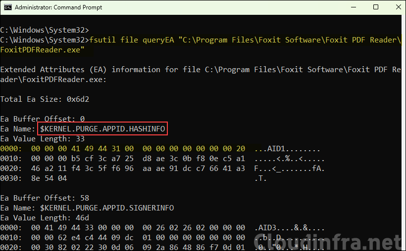  $KERNEL.PURGE.APPID.HASHINFO