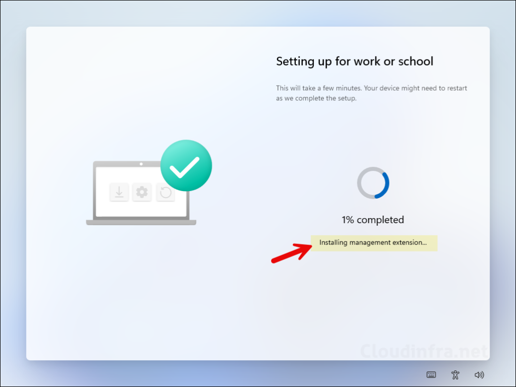 Installing Intune management extension during Autopilot device preparation