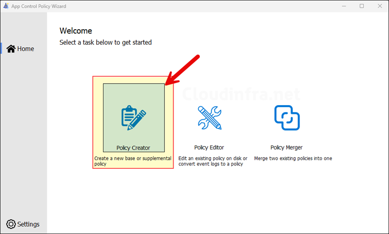 Create a Base Policy using App Control Policy Wizard