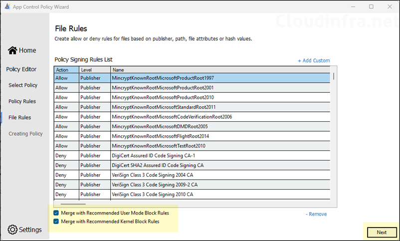 Base Policy File Rules (Unchanged)