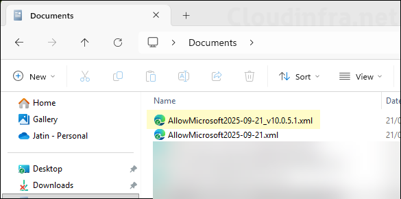 Updated Base policy XML and CIP files