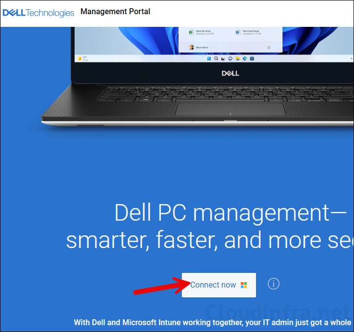 Integrate Dell management portal with Intune