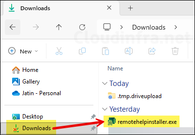 Download Remote Help App