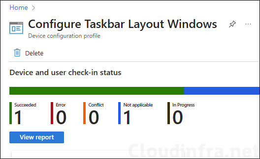 Monitoring Taskbar Pinned Apps Policy