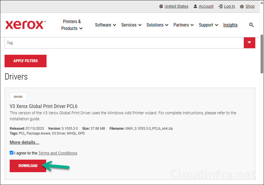 Download Printer Drivers