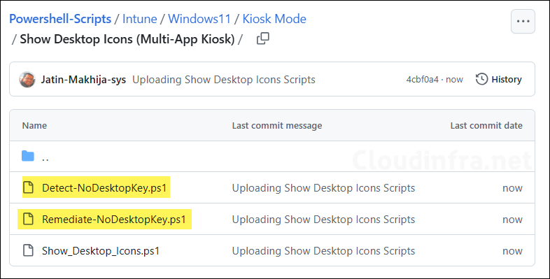 Download Kiosk Detection and Remediation scripts