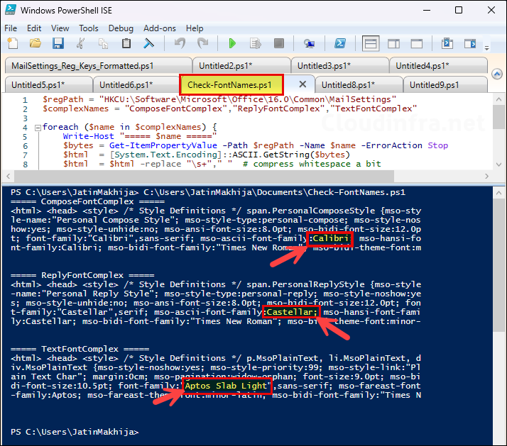 Prepare Detection Script
