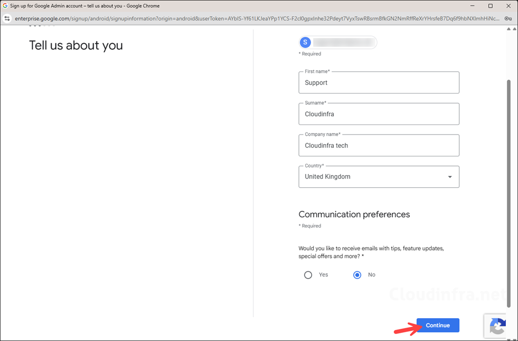 Provide basic information about the user