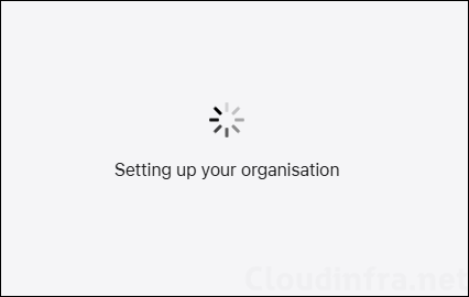 Setting up apple business organization message