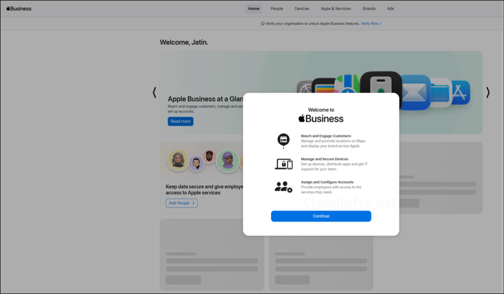Welcome to apple business
