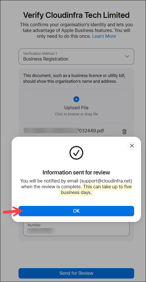 Verify using method 1 and method 2